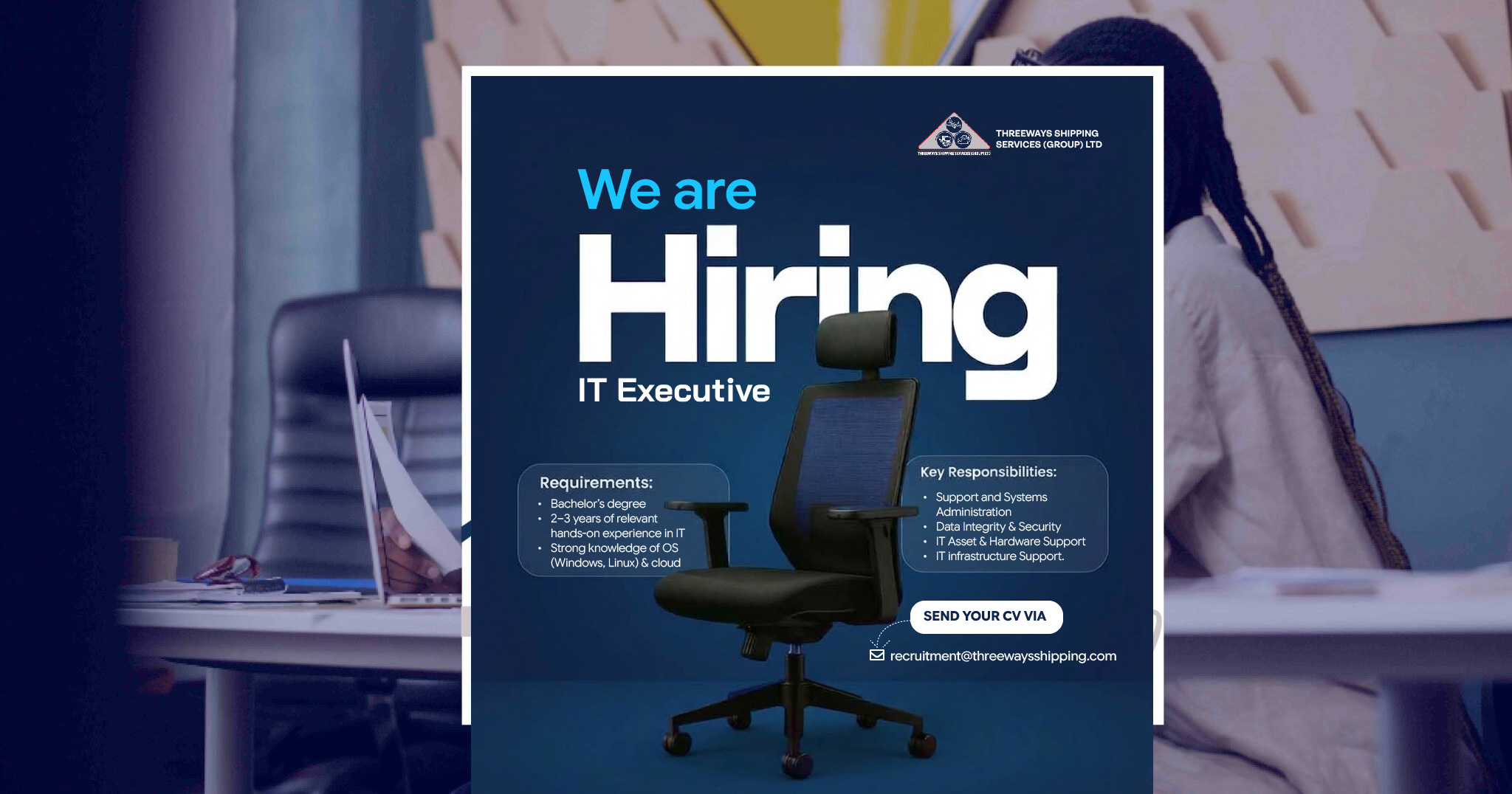 We’re Hiring: IT Executive